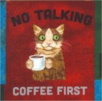 Caffeine Cats - Whimsical Kitty Coffee Portraits and Phrases (Digital)