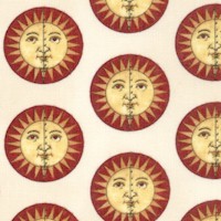 Galileo - Sun Faces on Cream by Whistler Studios