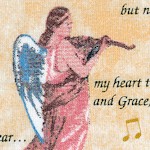 Amazing Grace Lyrics, Angels and Musical Notes #2