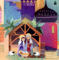 Holy Night - Gilded Nativity Scenic by Lynn Horrabin