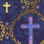 Faith - Ornate Gilded-Look Crosses by Dan Morris