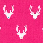 Joyeux Reindeer on Pink