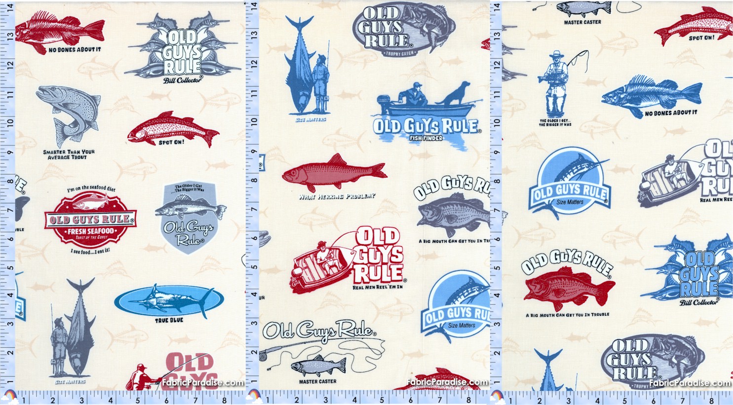 Old Guys Rule® - Brand Logos and Fishing Phrases, Fish & Sea Life,  Elkabee's , LLC