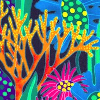 Clowning Around - Colorful Coral and Sea Life