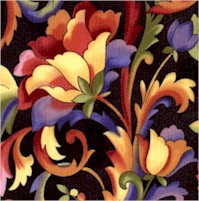 Florentine - Lovely Floral Design - SALE! (MINIMUM PURCHASE 1 YARD)