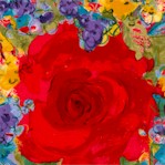Flirtation - Lively Floral by Ro Gregg