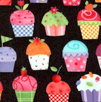 Sweet Things - Small Scale Rows of Cupcakes