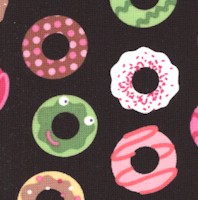 Sweet Things - Mini Doughnuts on Black