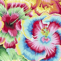 Treasure Island - Hibiscus by Philip Jacobs for Snow Leopard Designs