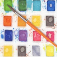The Artists Desk - Watercolor Swatches by Lars Stewart