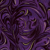 Lava - Gilded Swirls in Deep Purple