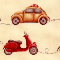 Tuscadelphia - VW Bugs and Mopeds by Lizzie B Cre8ive