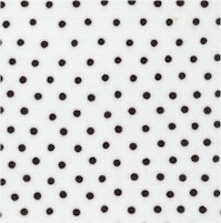 Color Beat - Petite Dots in Black and White - SALE! (MINIMUM PURCHASE 1 YARD)