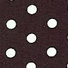 Pimatex Basics - White Polka Dots on Black