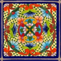 Fiesta - Colorful Mexican Painted Tiles - BACK IN STOCK!