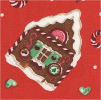 Gingerbread Lane Houses by American Greetings - SALE! (MINIMUM PURCHASE 1 YARD)