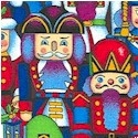 Nutcracker Christmas - SALE! (MINIMUM PURCHASE 1 YARD)