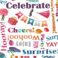 Celebrate! Words Collage (Digital) 