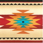 Tucson - Southwestern Stripe in Terracotta