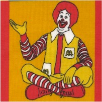 McDonalds Character Checkerboard