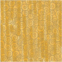 Tivoli - Klimt-Inspired Gilded Scroll on Gold